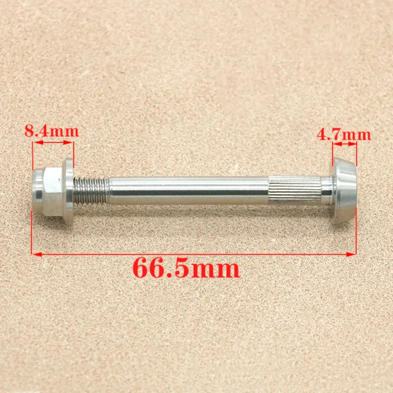 For  Brompton Ultra Light Titanium Bicycle Rear Shocks Bolts Nut Folding Bike Shock Absorber Parts