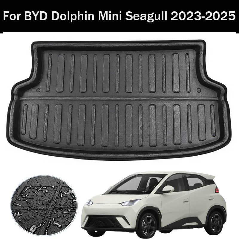 

Для BYD Dolphin Mini Seagull 2023-2025: Коврик-вкладыш в багажник для Dolphin Surf Car, защитный коврик для багажного отсека автомобиля