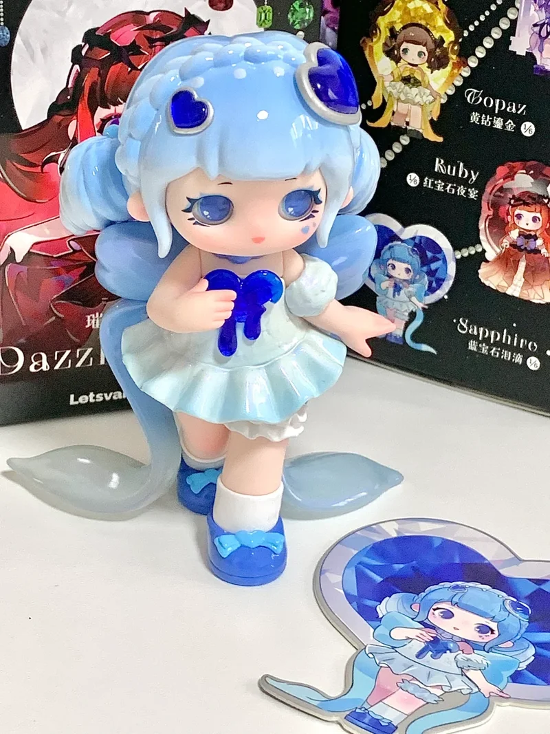 

Crystalline Carved Doll Collectible Figures Cute Female Blind Box Toys Trendy Decorations Gift For Girls