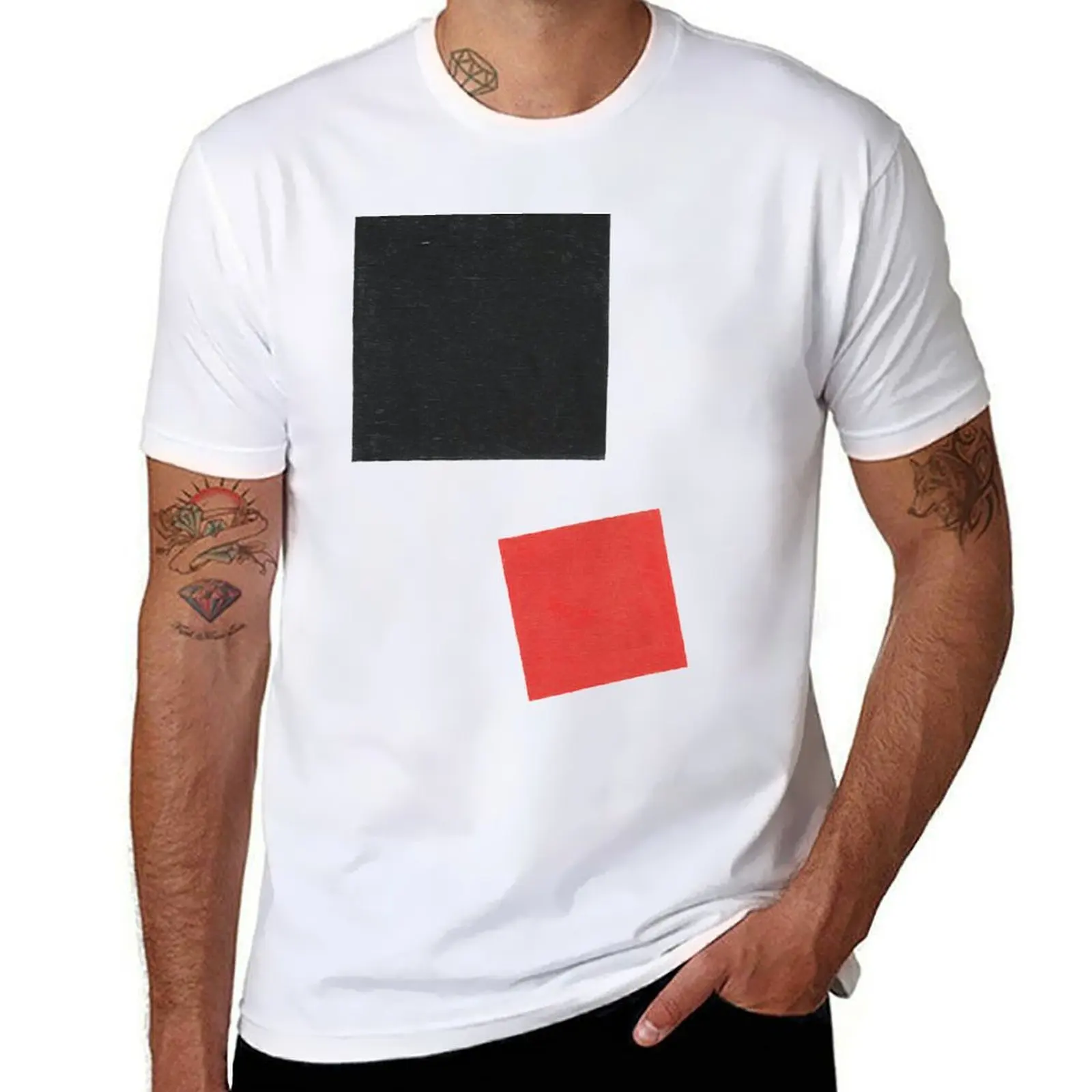

Kasimir Malevitch, Color masses in the fourth dimensions, 1915 T-Shirt t shirt man casual man t shirts for men T-shirt