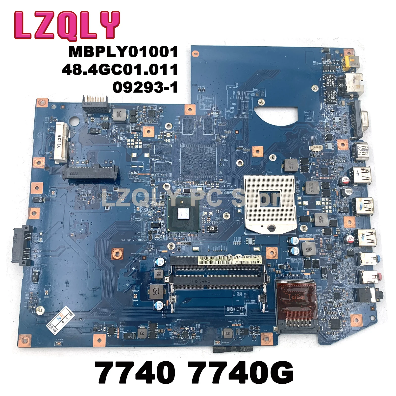 

FOR Acer 7740 7740G Motherboard MBPLY01001 48.4GC01.011 09293-1 HM55 DDR3 Tested 100% Good Free Shipping