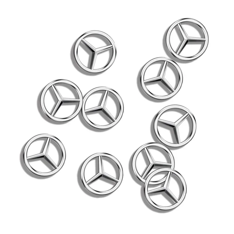 13 مللي متر سيارة مفتاح بعيد ملصق شعار مائي لمرسيدس بنز AMG W211 W212 W166 W167 W117 W247 W176 W204 W203 W205 W140 X253 W210 #3