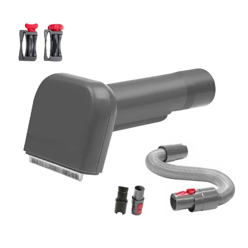 

HLZS - Насадка-щетка для уборки шерсти животных (собак) для пылесосов Dyson V7 V8 V10 V11 V15 Groom Animal Allergy, высококачественная, сменная запчасть