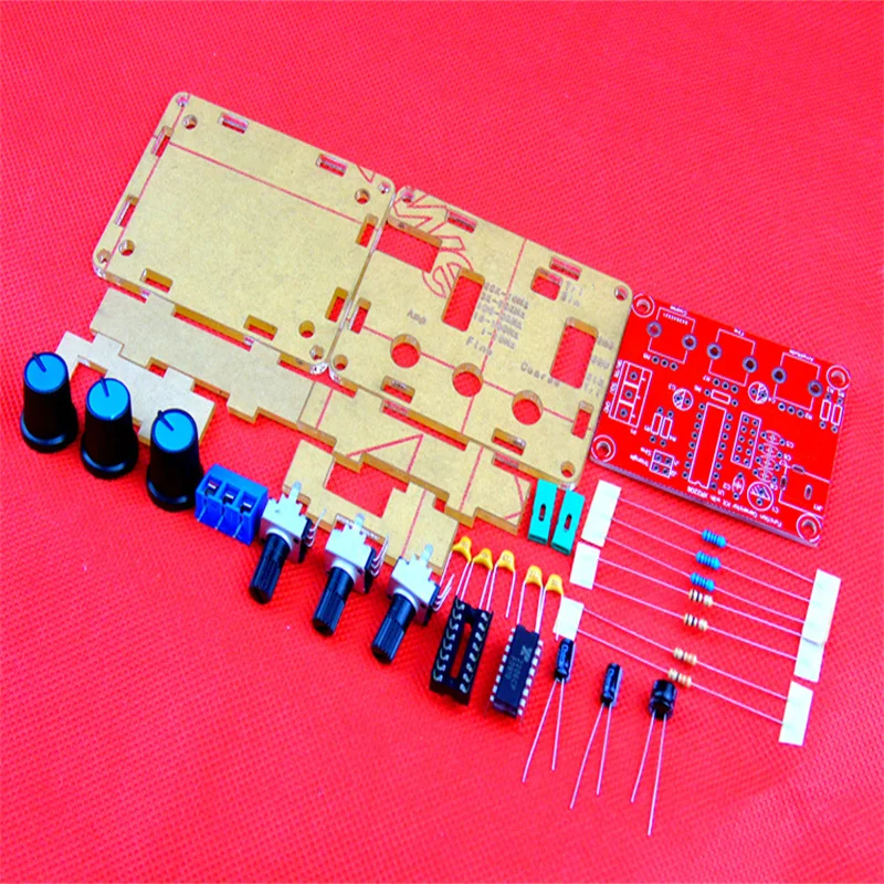 xr2206 High-precision Signal  DIY Parts with Shell Function Generator Sine Wave