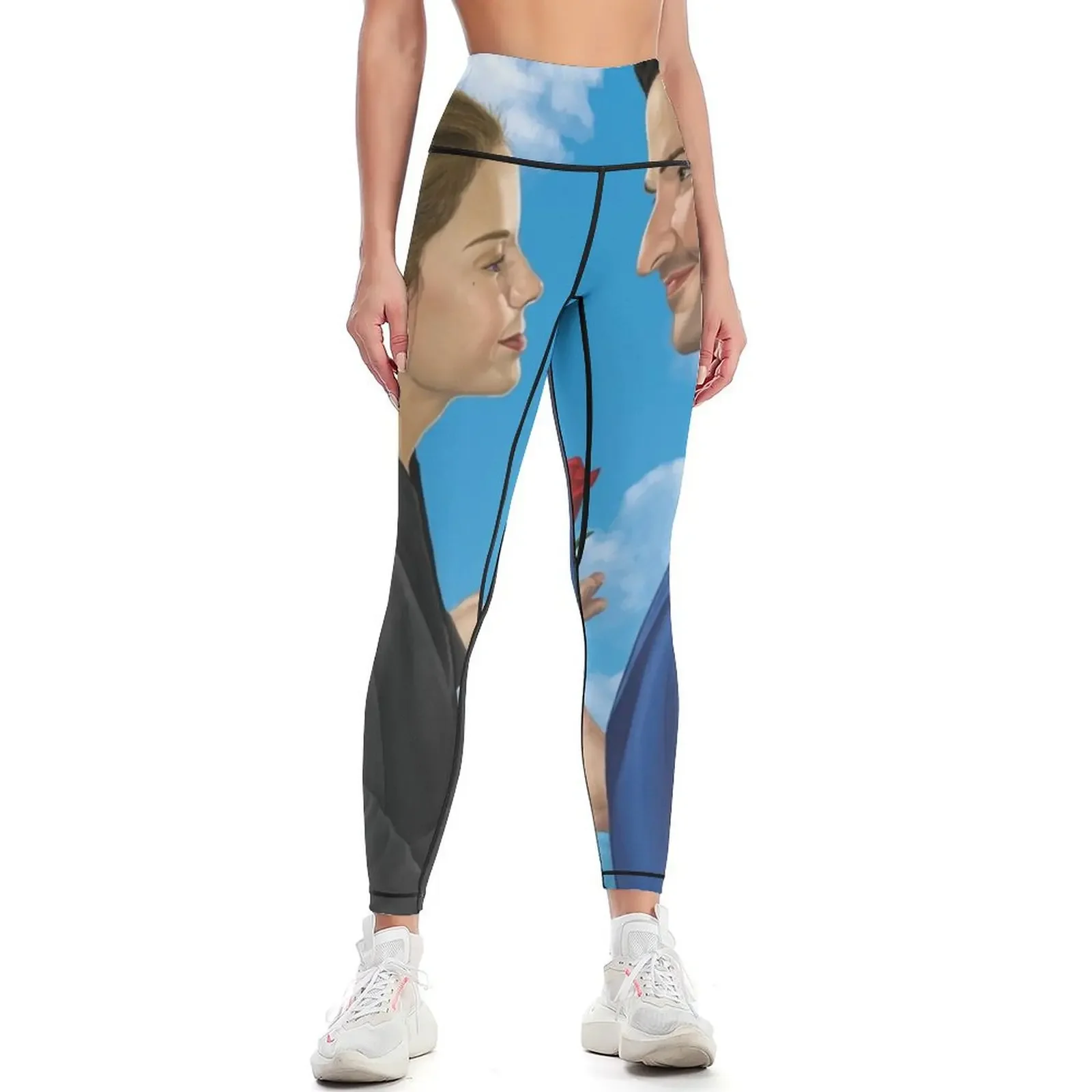 

Deckerstar - The Lovers Leggings Women's push up sport set Clothing fitness Sports pants woman Womens Leggings