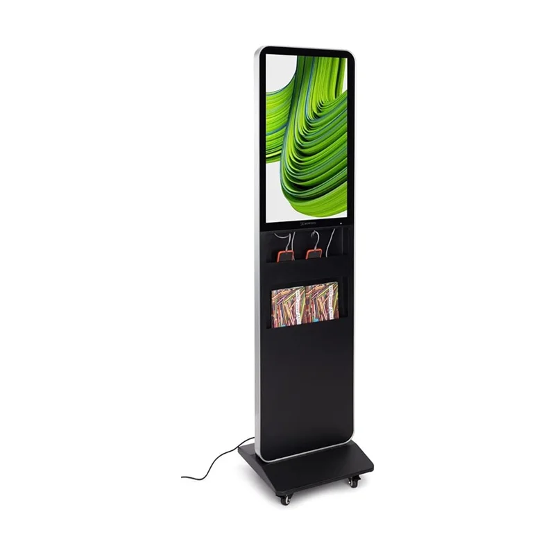 32-Inch Vertical OEM Totem Digital Signage LCD Display With Advertising Screen Floor Stand Interactive Boards