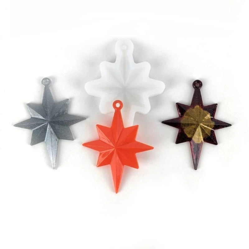 Earrings Silicone Decorative Pendant Mold Handmade Epoxy Mold