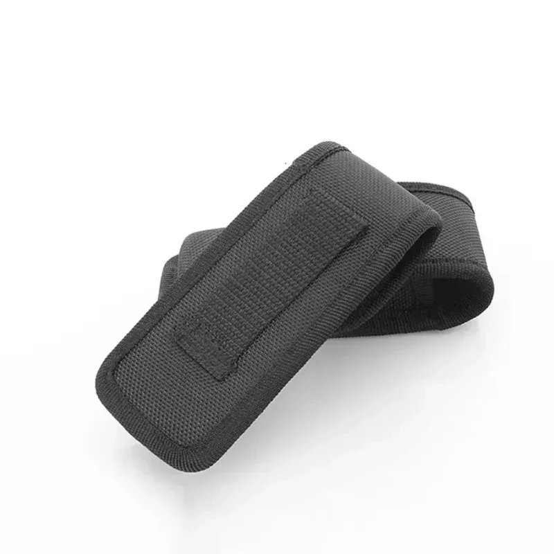 Black Sheath Fold Tool Plier Bag Pouch Case Sheath Nylon Belt Loop Pocket Carry Storage Flashlight Holder Waist Pack