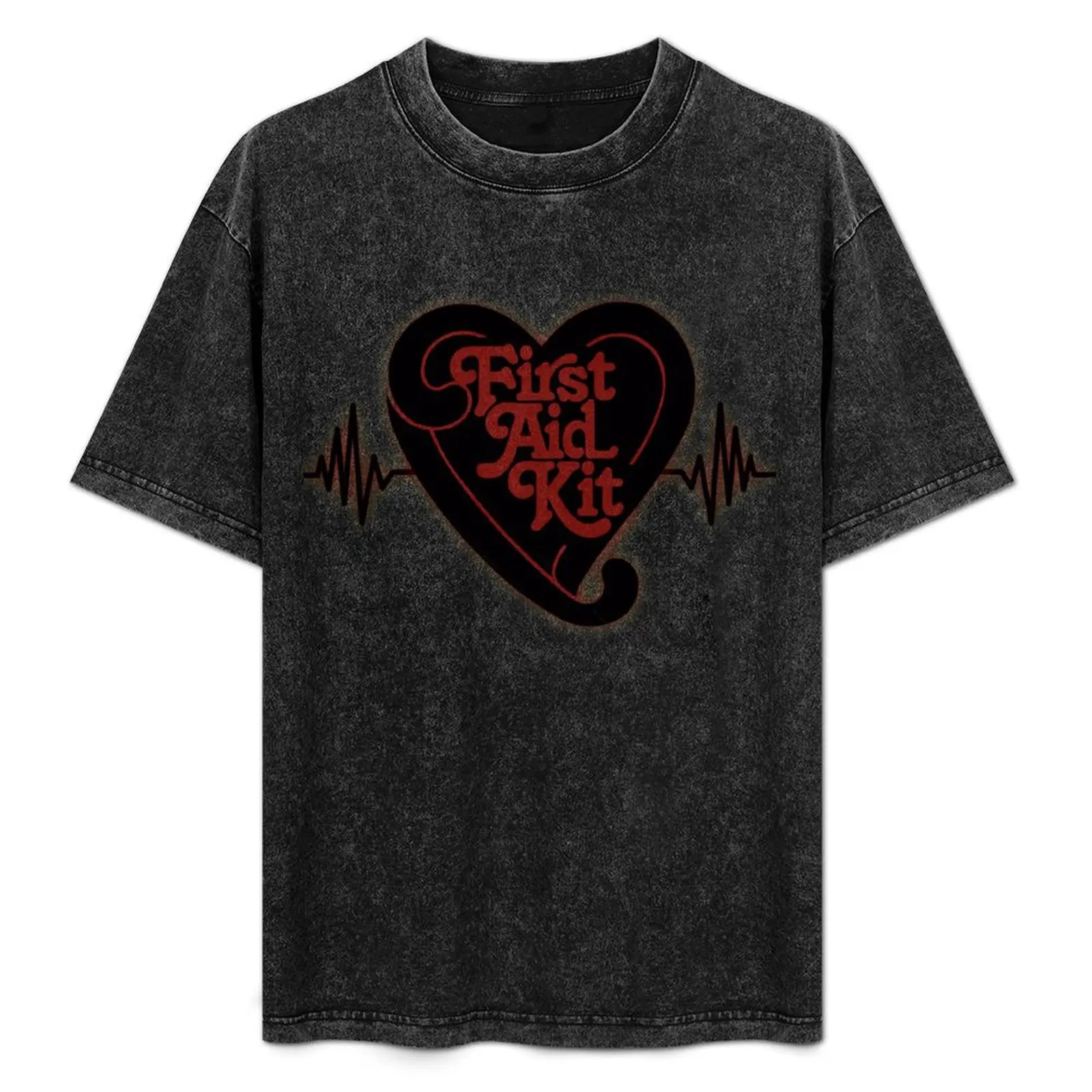 

First Aid Kit Band Vantablack Heartbeat , T-Shirt Summer Sports Quick Dry T-Shirt