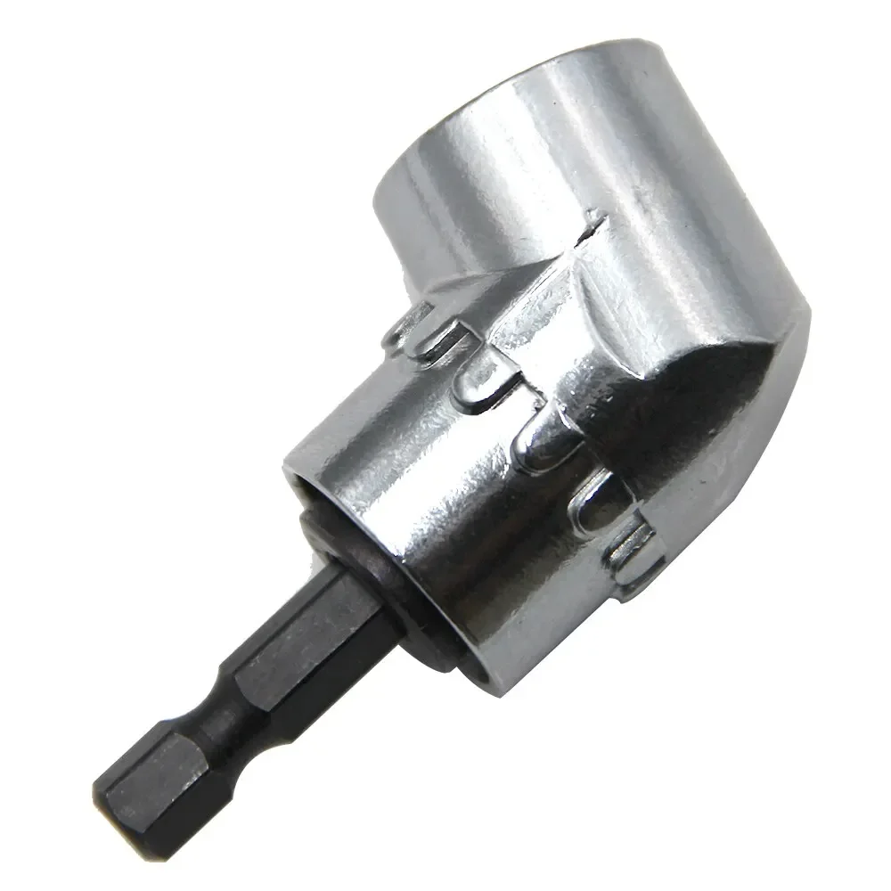 Set di cacciaviti angolari da 105 gradi Adattatore per supporto Punte regolabili Ugelli Strumento per cacciavite angolare Driver angolare magnetico
