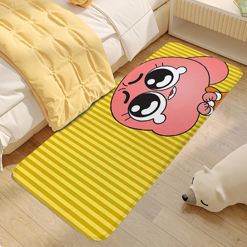 Bath Rug The A-Amazings World of G-Gumballs Floor Mats Front Door Bedroom Laundry Room Carpet Entrance of House Funny Doormat