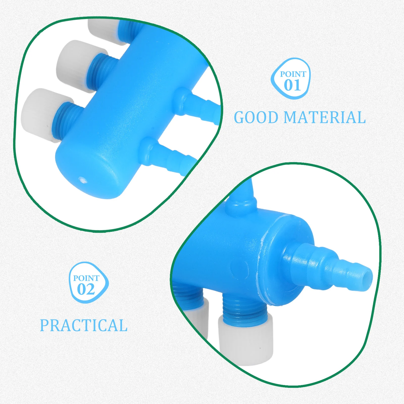 

Professional Fish Tank Oxygen Pump Control Valve Wear Resistant Regulator Adjustable Air Inflow for Healthy Ecosystem