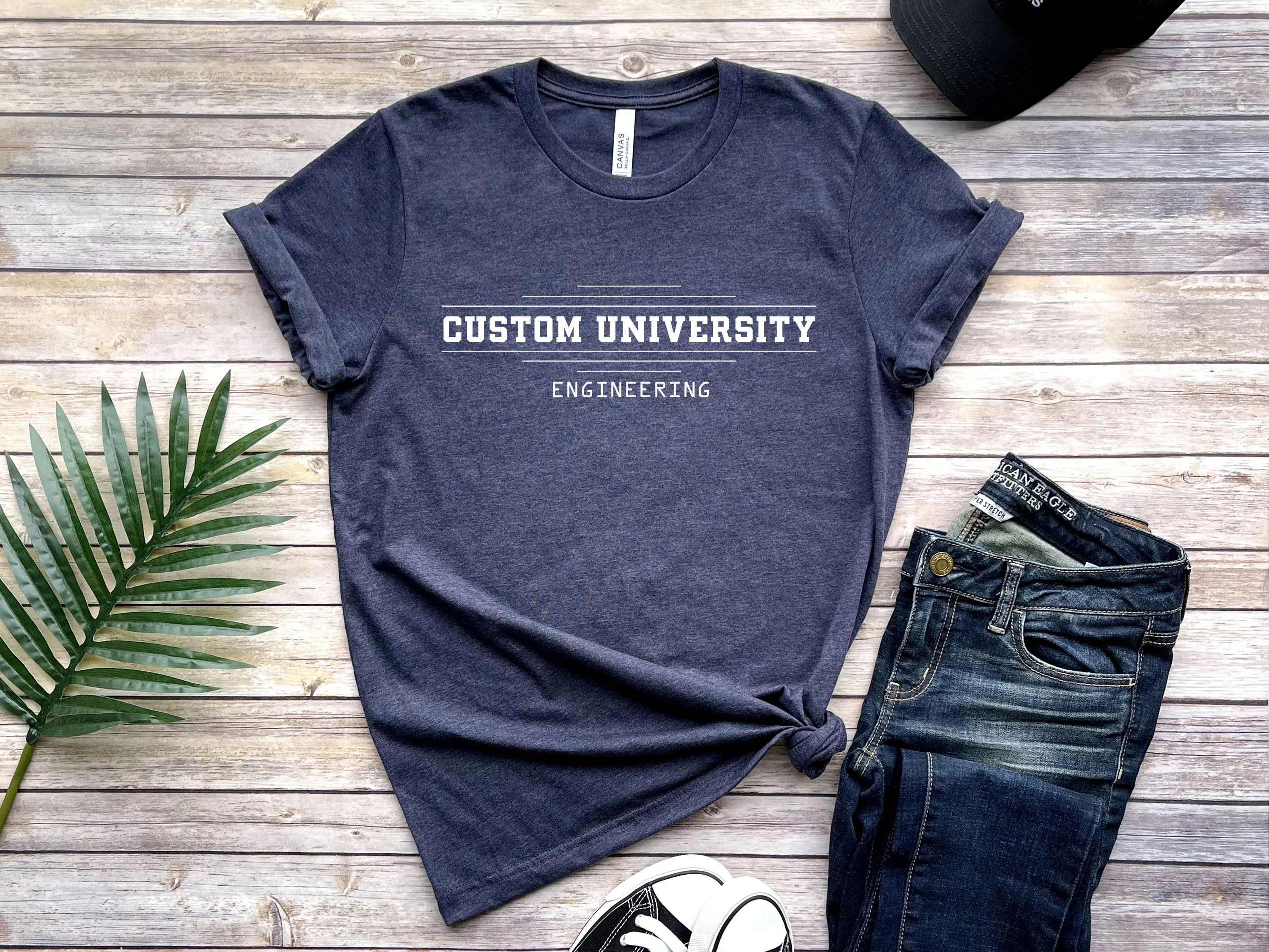 Custom Design  Shirts Personalized University Tshirt Senior Picture