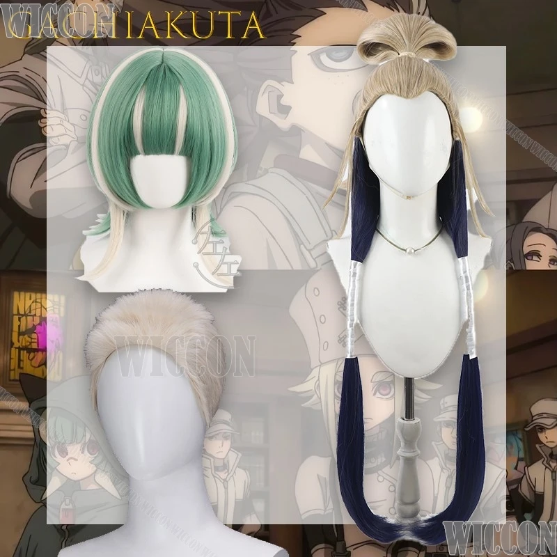 Guita GACHIAKUTA Tamzy Tam Cosplay Perücke Pony Zweifarbiger Stil Anime Outfit Hochwertige Semiu Halloween Perücke Cos Navidad Comic Con