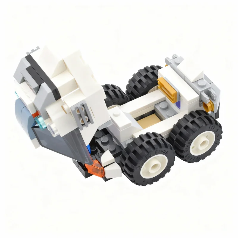 105pcs MOC Space Construction Rover Model Building Toys Blocks Assemble Creative Christmas Gift DIY Brick Kids Idea Education