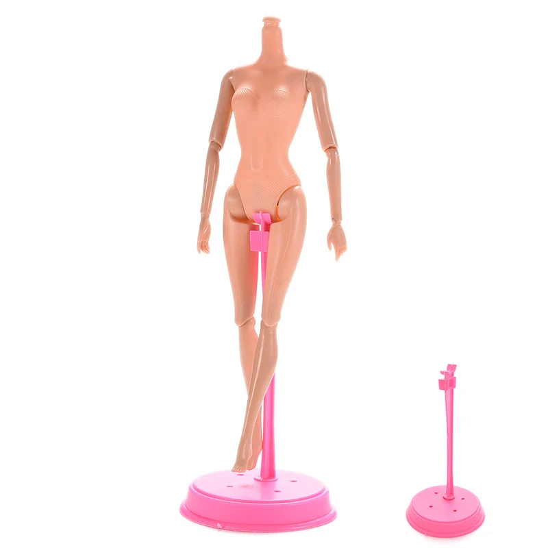 Doll transparent fixed foot plastic standing display Stands for 1/6 Dolls Figure Display Holder hildren Toys Accessories