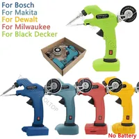 Cordless Soldering Iron Automatically Send Tin Welding Gun Repair Power Tool for Makita/Dewalt/Milwaukee/BlackDecker 18V Battery