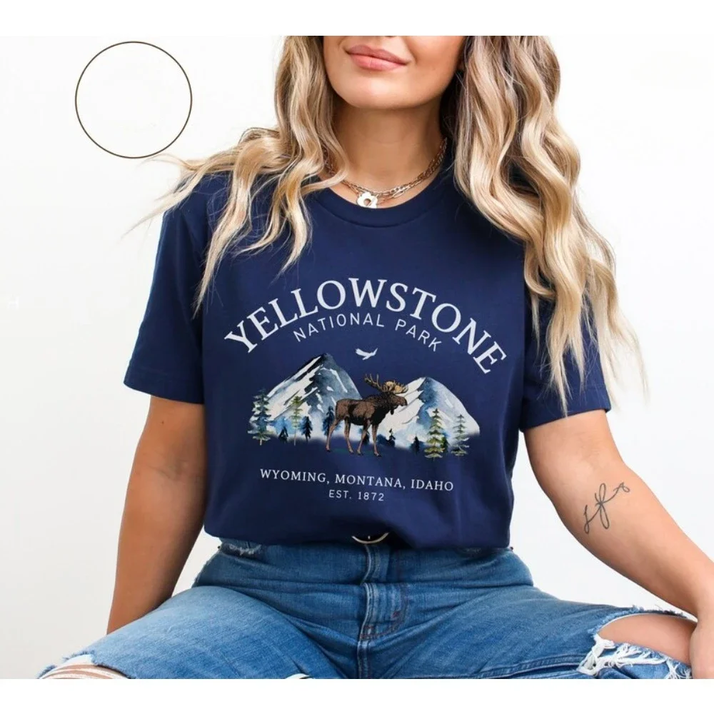 Yellowstone National Park Shirt, Yellowstone T-shirt - Unisex