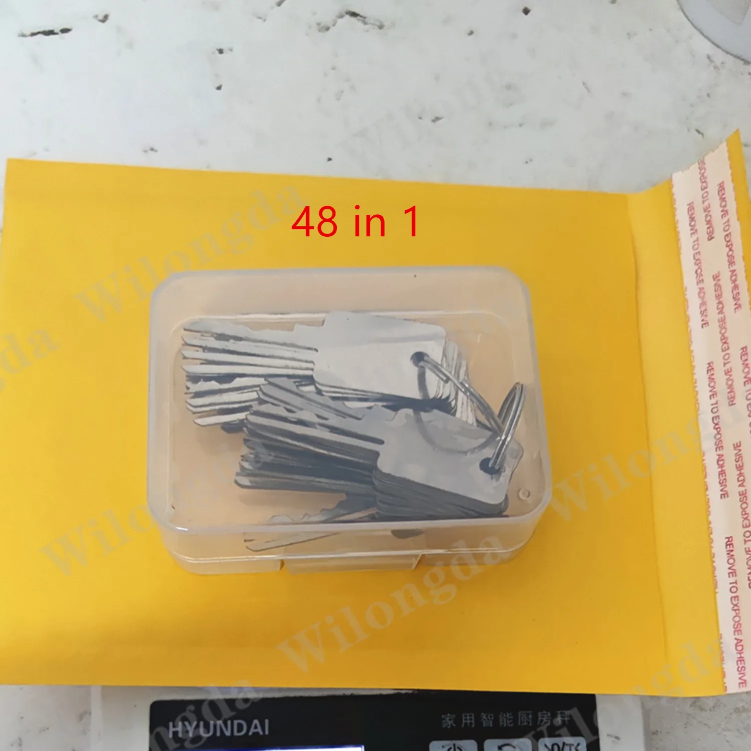 for professional Locksmith 48 in 1 universal master Key Set For PadLock Repairing Tools