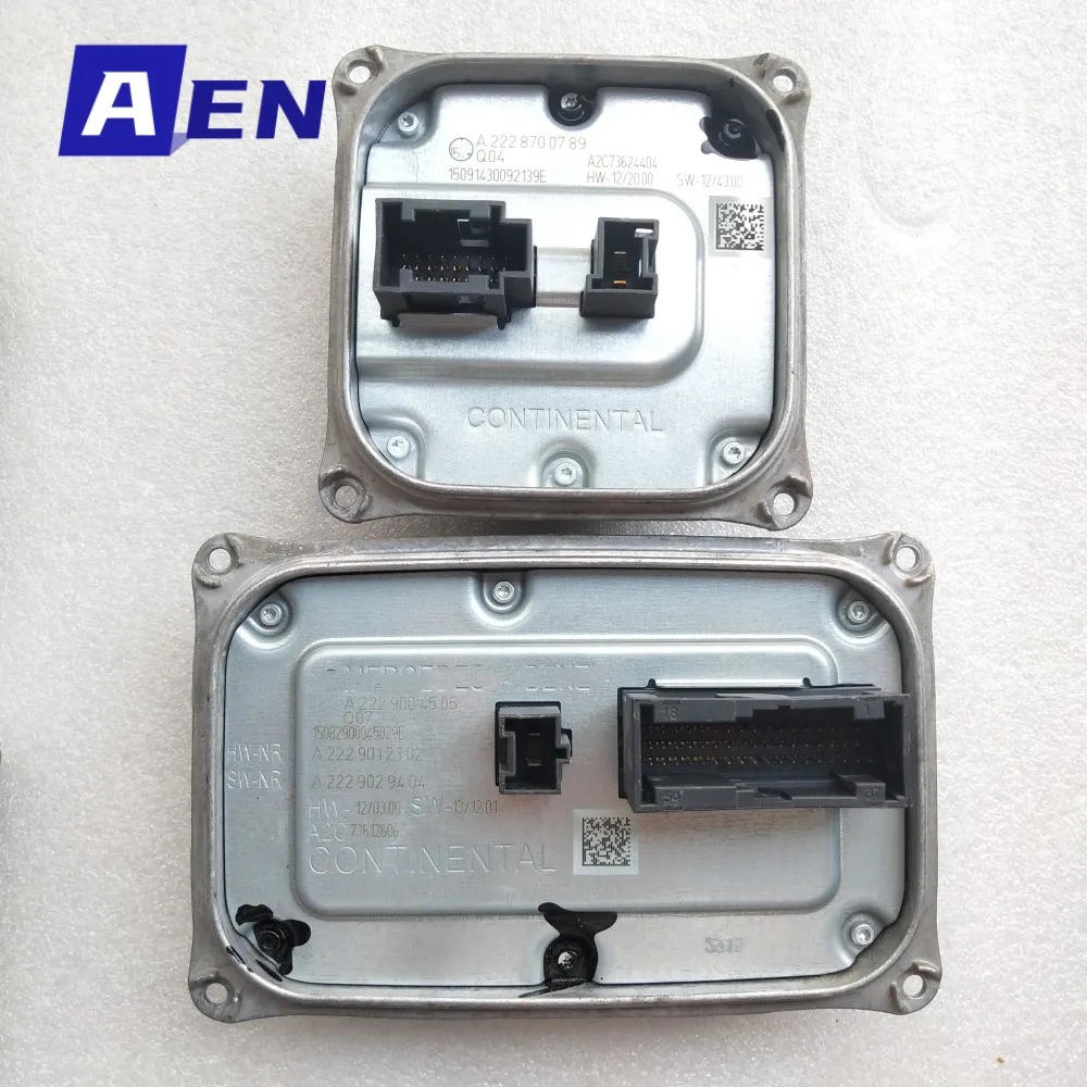 

Original A2229004505 for Mercedes W222 W205 W217 S-Class C-Class C S 300 400 63 S500 Full LED Control Unit A2228700789