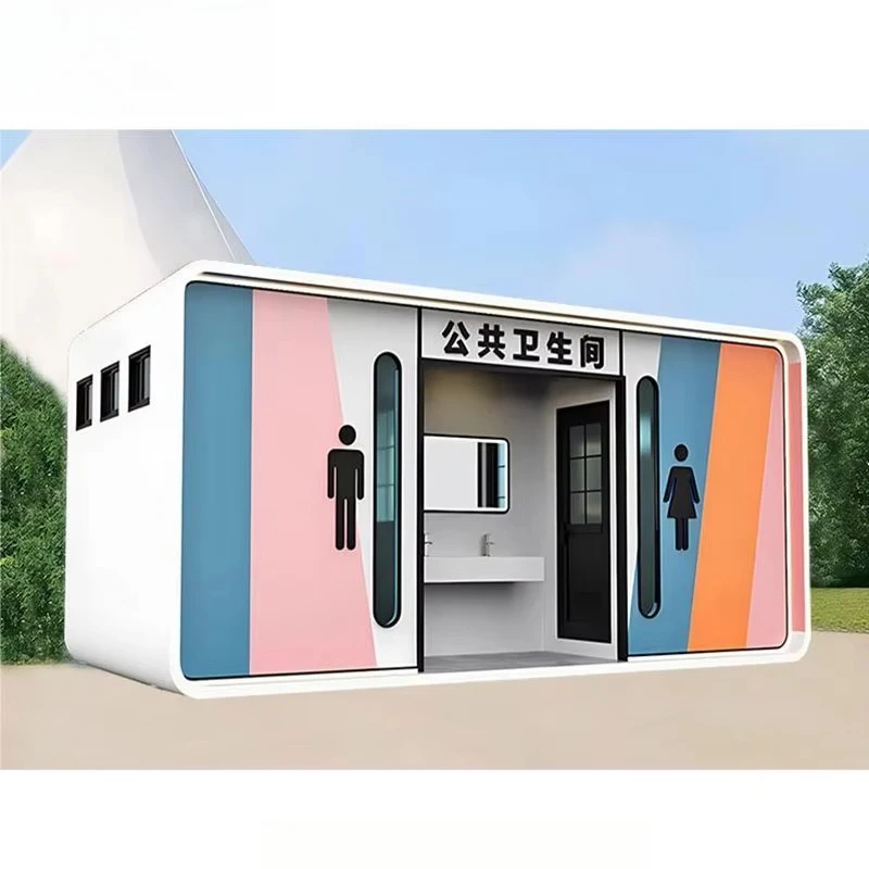 Modern Portable Mobile Toilet Steel and Sandwich Panel for Bathroom Use in House
