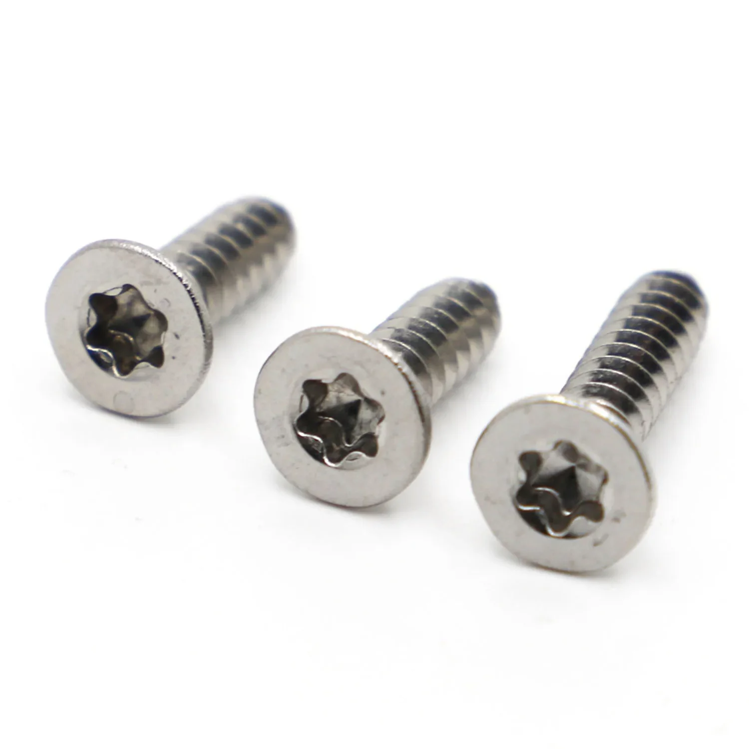 

5-50pcs M2 M2.3 M2.6 M3 M3.5 M4 M5 M6 GB2670.2 304 Stainless Steel Six Lobe Torx Flat Countersunk Head Wood Self-tapping Screw