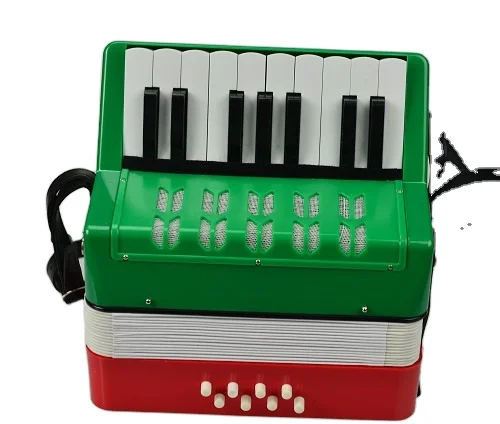 acordeon-con-boton-de-piano-7-teclas-14-bajos-azul-rojo-verde-rosa-negro