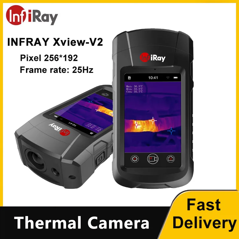 INFIRAY Xinfrared V2 Infrared Thermal Imager HD Night Vision Thermal Camera Outdoor Search Circuit Detection Support WIFI