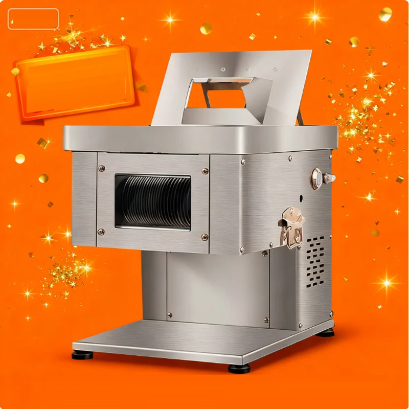 ماكينة تقطيع اللحوم الكهربائية متعددة الوظائف التجارية من الفولاذ المقاوم للصدأ ماكينة تقطيع اللحوم بقدرة 2200 وات