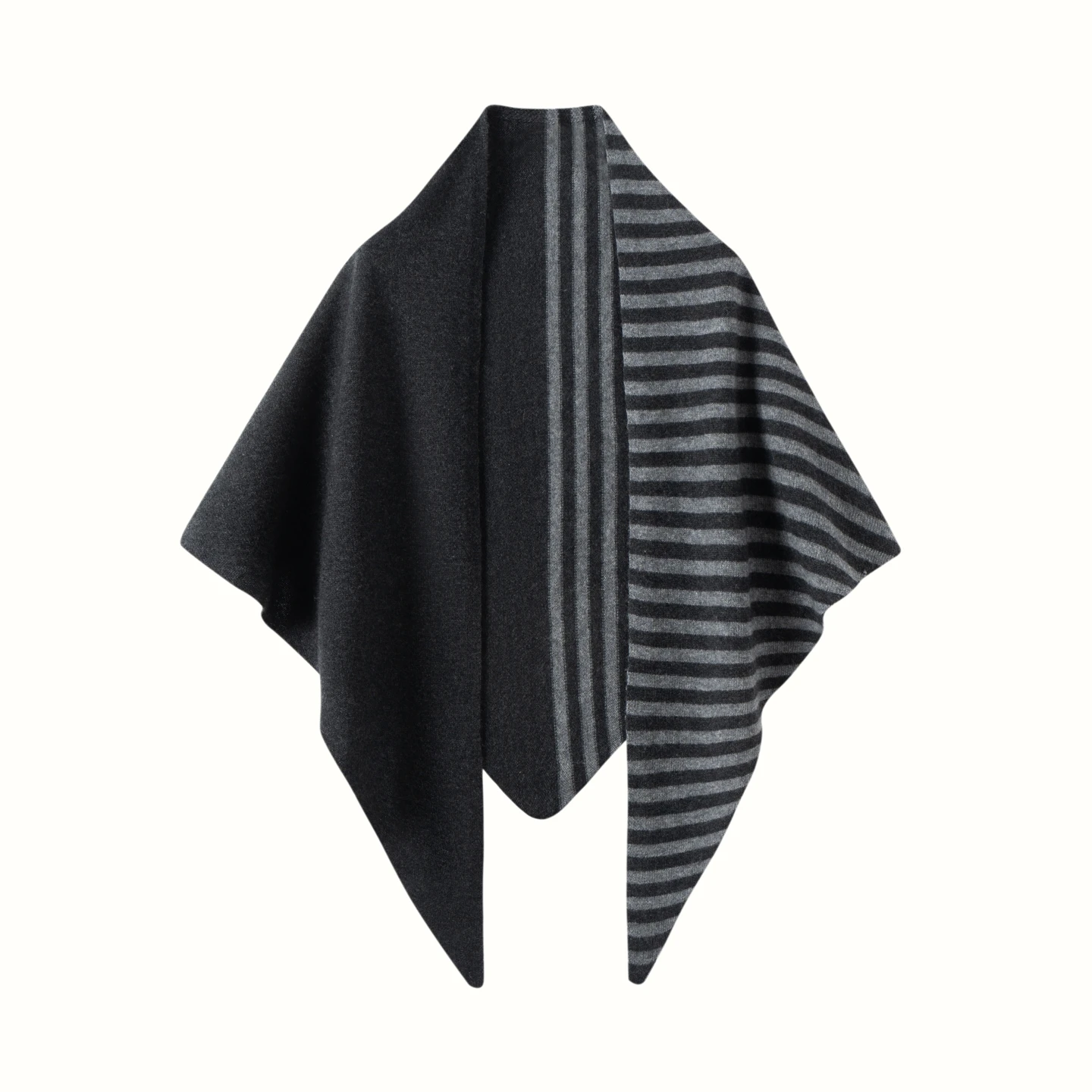New Fashion Triangle Scarf Shawl Women's Neck Wrap Female Thickened Warm Shoulder Applique Autumn And Winter Fashion Color Block