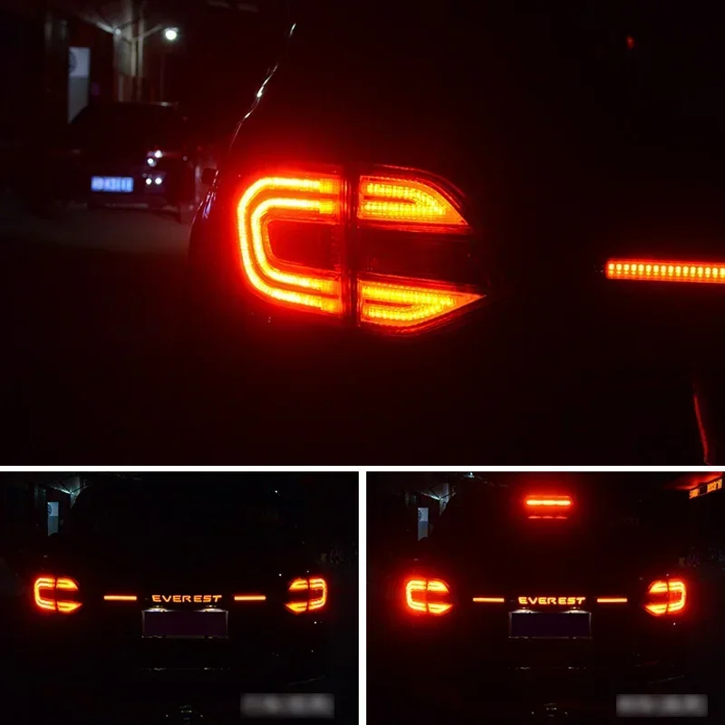 Автомобильные светодиодные задние фонари 12 В для Ford Everest 2016 2017 2018 Авто задние ходовые огни Тормозной задний динамический указатель поворота Автомобильные задние фонари Автомобильные светодиодные задние фонари 12 В для Ford Everest 2016 2017 2018 Авто задние ходовые огни Тормозной задний динамический указатель поворота Автомобильные задние фонари