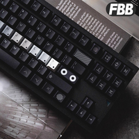 FBB Keycaps OPXY Theme PBT Dye-Sublimate For Cherry MX Switche For Mechanical Keyboard Keycap Suitable For Gaming And Office