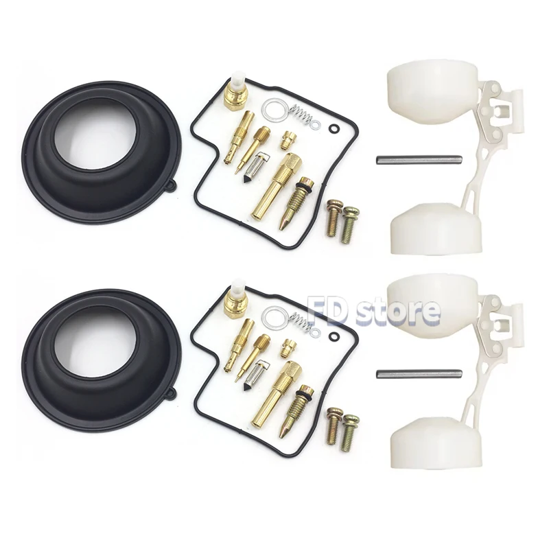 For Honda  XL600 XL 600 V XL600V Transalp 1987-2000 Carburetor Repair Oil cup floating diaphragm nozzle parts kit