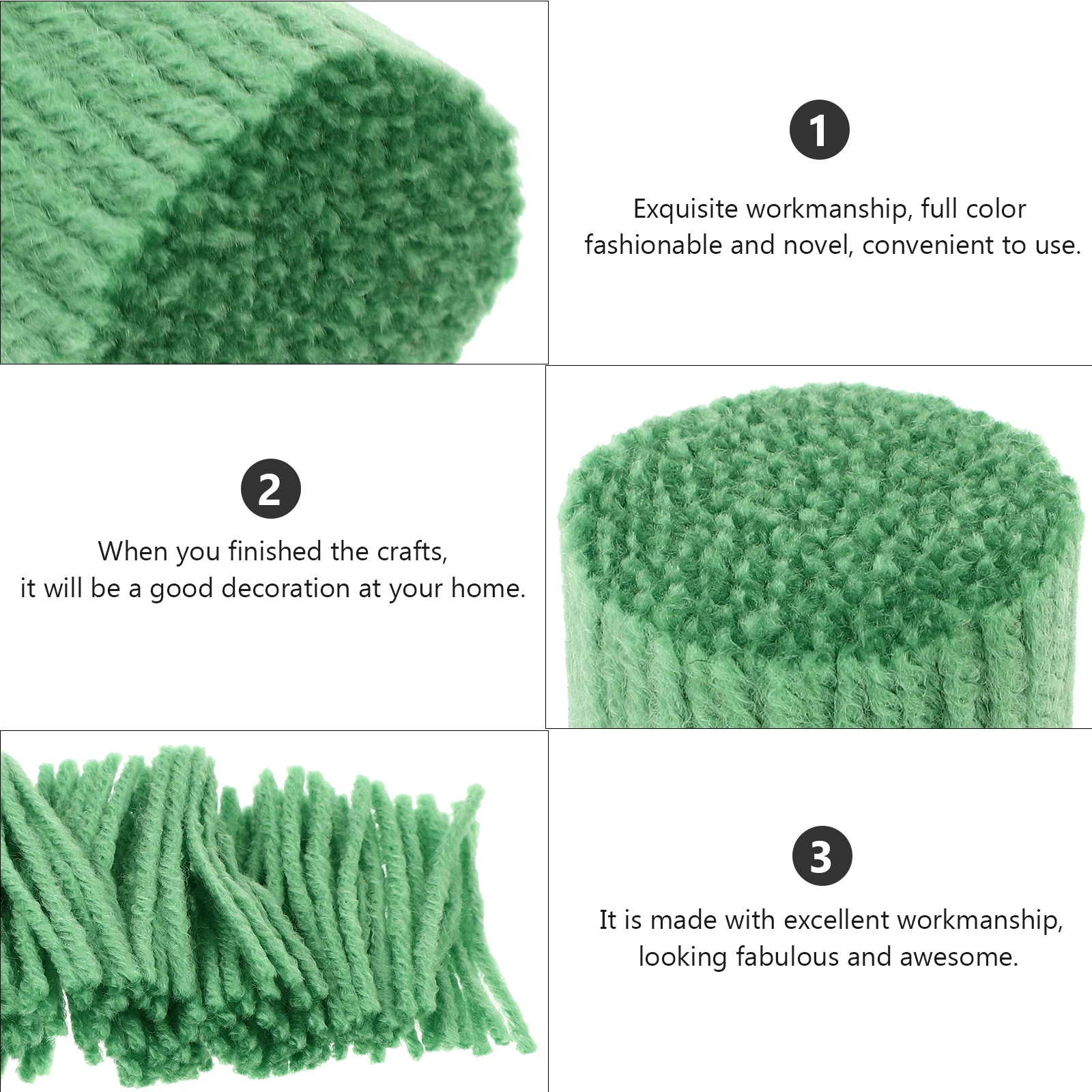 10pcs 10 Rolls Purple Acrylic Carpet Embroidery Thread Set Latch Hook Rug Yarn DIY Crafts Wool Knitting Crochet Material