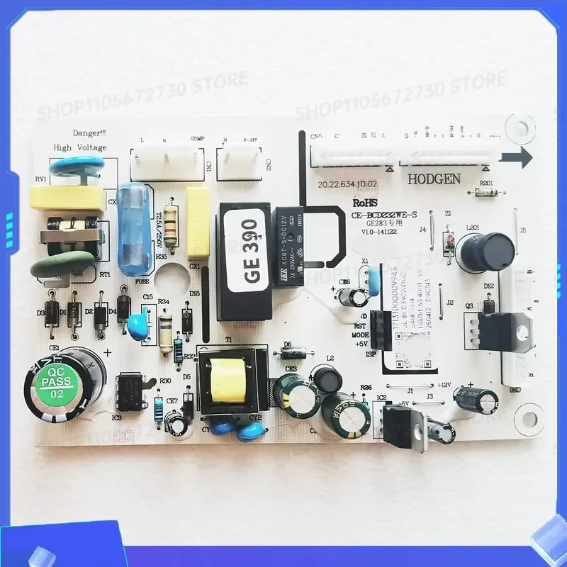 182g 5x15x20 Main Control Board for GE Refrigerator UL-BCD390WE HGFM-634B CE-BCD232WE-S Replacement Part