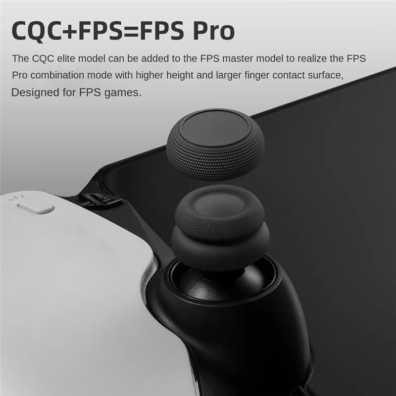 Conjunto de aperto de polegar inteligente tampa do joystick capa para playstation portal ps5