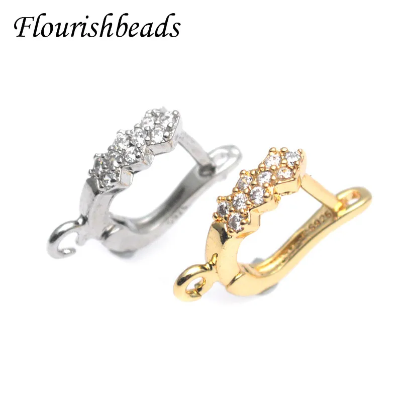 

Various Style Jewelry Findings Gold Silver Color Earring Hooks Leverback Earwire Clasp Accessories for Handmade Making