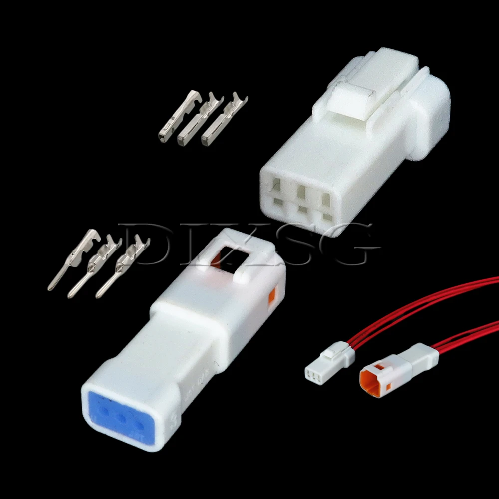 1 Set 3 Pin 03R-JWPF-VSLE-S 03T-JWPF-VSLE-S Automotive Low-current Wiring Harness Connector Car Accessories Auto Parts