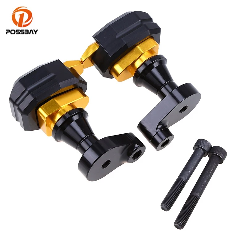 

POSSBAY Motorcycle Frame Slider Crash Pads Falling Protection Motorbike Aluminum Anti-Crash Pad Fit for Yamaha R1 2007-2008