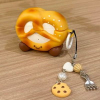 For Huawei Freebuds Free Clip SE2 SE3 5 6 4 4i 4E 5i 6i Pro 2 3 4 Earphone Case 3D Alkali Water Bread Silicone Protective Cover