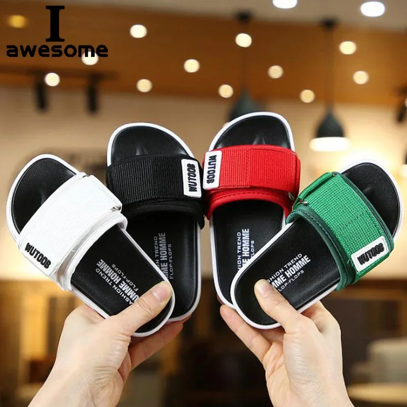 

2024 New Summer Children Sandal Baby Boys Girl Slippers Kids Anti Skid Non-slip Slippers Beach Shoes Outdoor Flats Girls Shoes