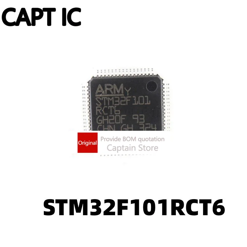 

5PCS STM32F101RCT6 LQFP64