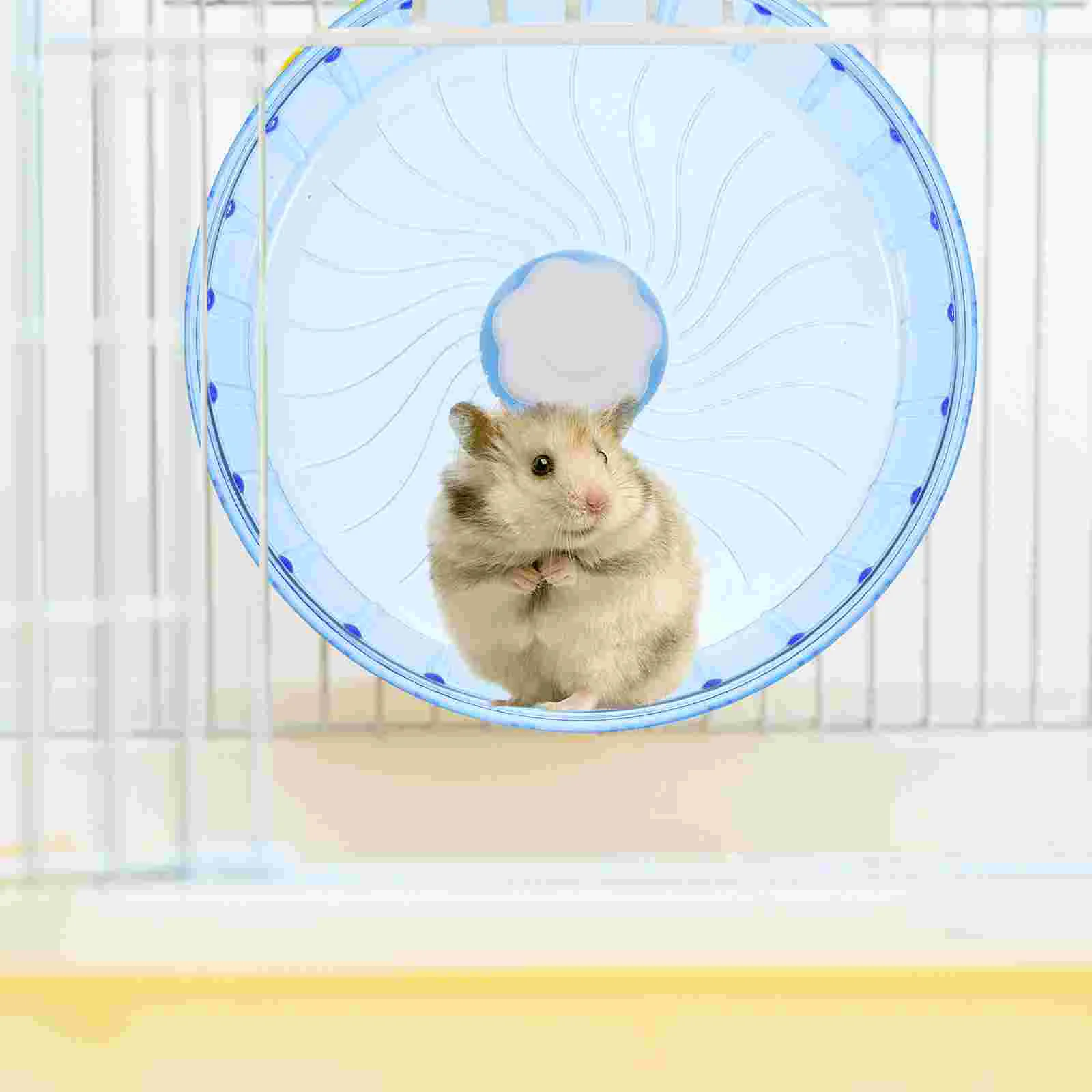 Roue de course silencieuse pour hamster, overd'Inde, souris, gerbille, rat, chinchilla, jouets Twerking, fournitures