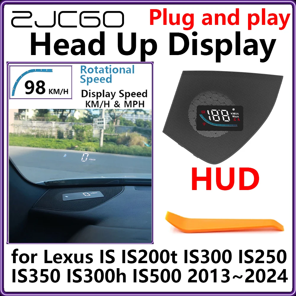 HUD Head Up Display Car Projector Plug and Play Display Rotational Speed for Lexus IS IS200t IS300 IS250 IS350 IS300h IS500