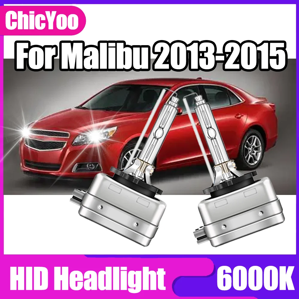 

2 шт. 6000K сверхъяркие ксеноновые лампы D3S HID 35W для фар автомобиля, 12V 24V, для Malibu 2013 2014 2015