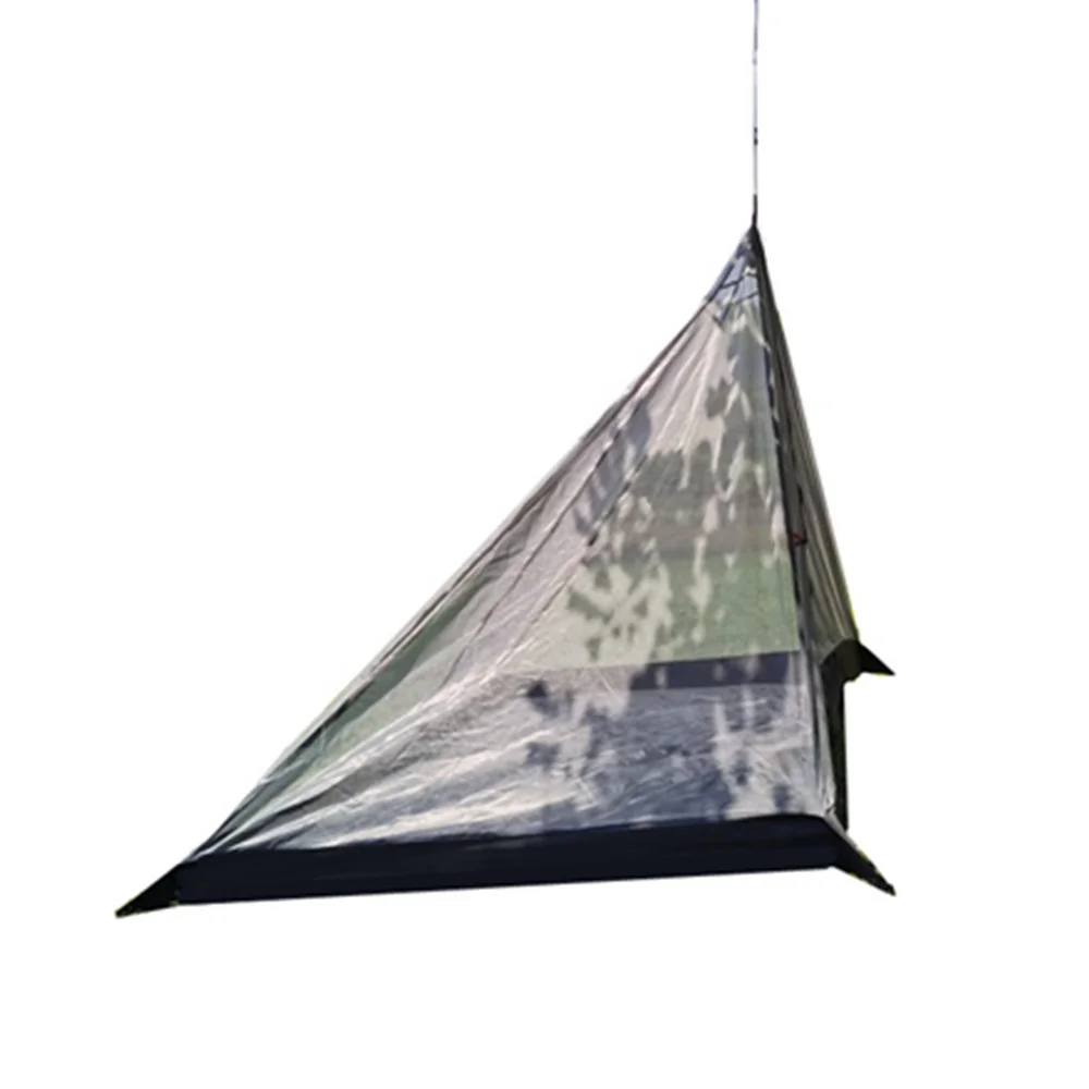

ZJW STLF High Quality Outdoor 270cm Tipi Hot Stove Tent 2 Person Inner Mesh Hanging Mosquito Net Hiking Adventure Bushcraf