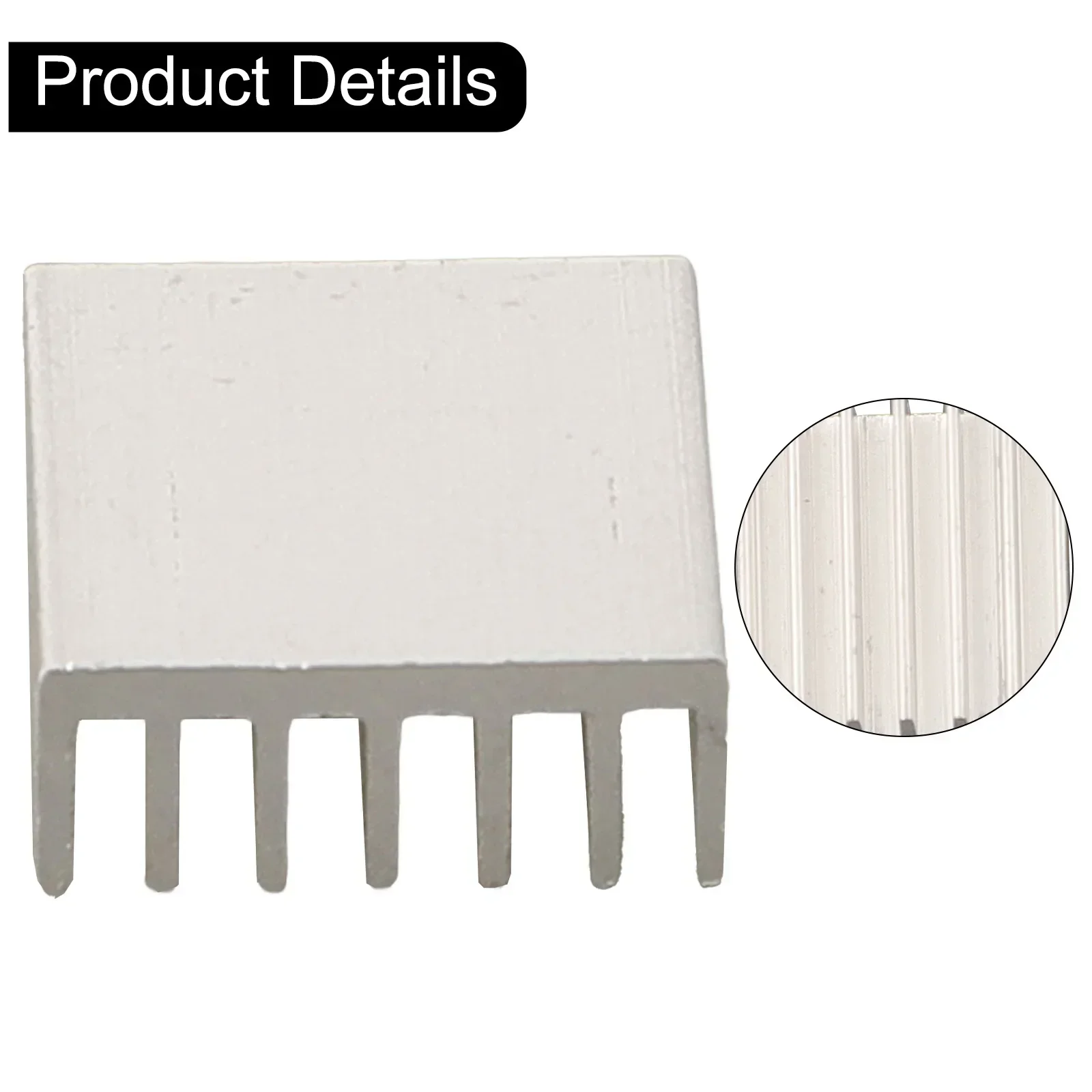 Convenient Computer Radiator Aluminum 10pcs 14x14x6mm Aluminum Heatsink Application For Electronic For Power Supply