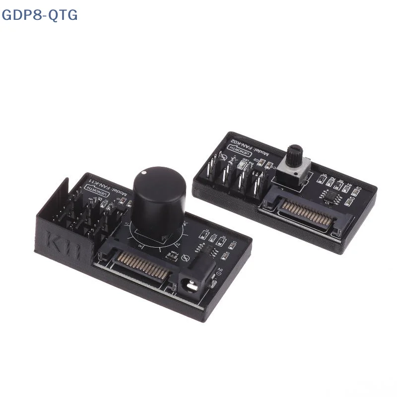 

NEW PWM Fan Speed Controller SATA DC Power On 4Pin Fan Governor NAS Server Fan Speed Regulator 4-Way 6-Way PWM Fan HUB Control