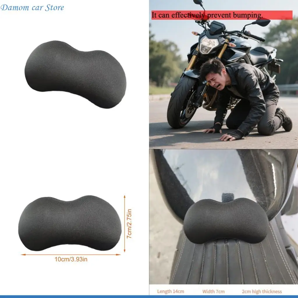 A2UC Motorcycle Crotch Buffer Pad Protecting Gadget Protective Pad Silicone Equipment Guard Crotch