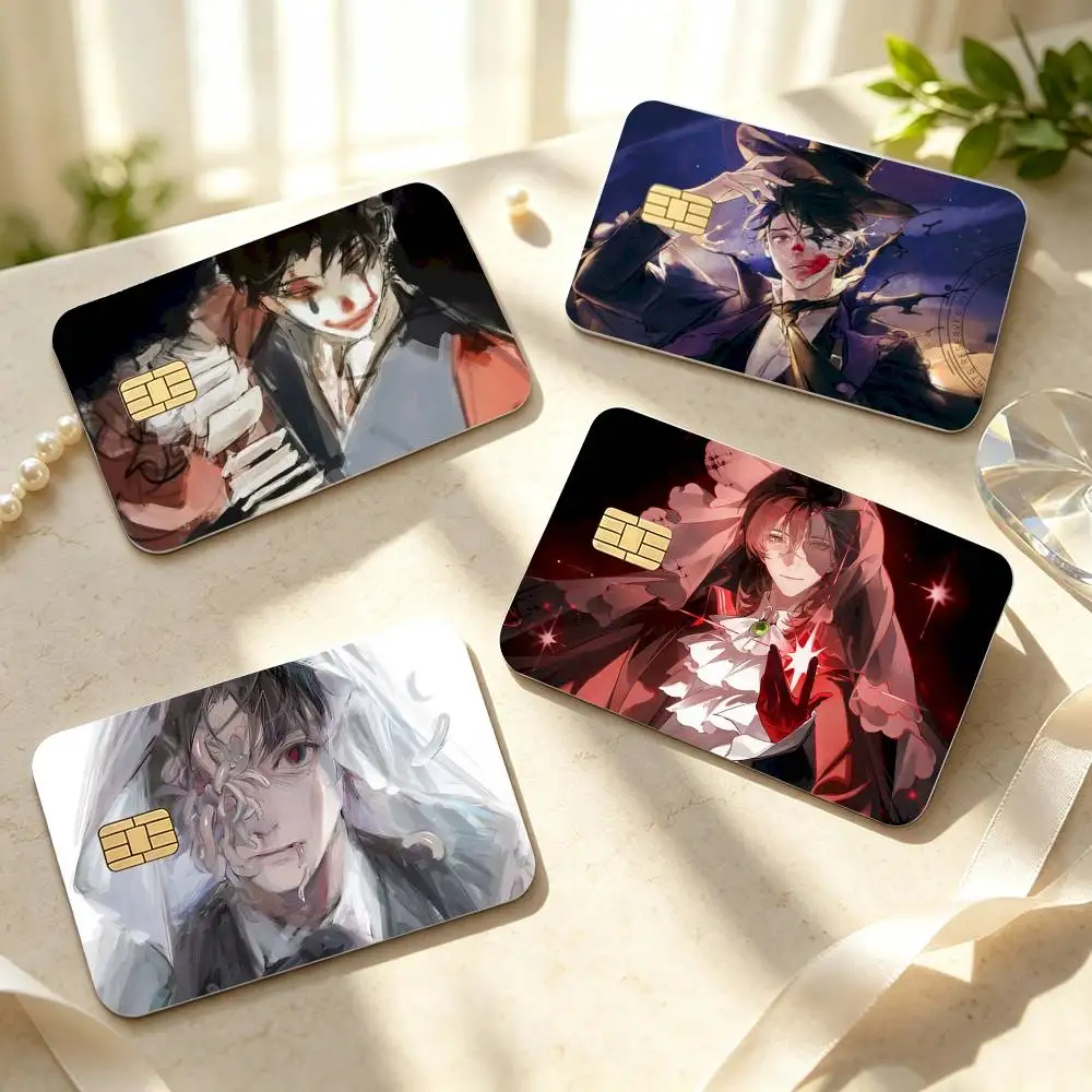 L-Lord Of The M-Mysteries  HD Waterproof Credit Card Stickers Silicone Decals For Chip Game Cards Gift